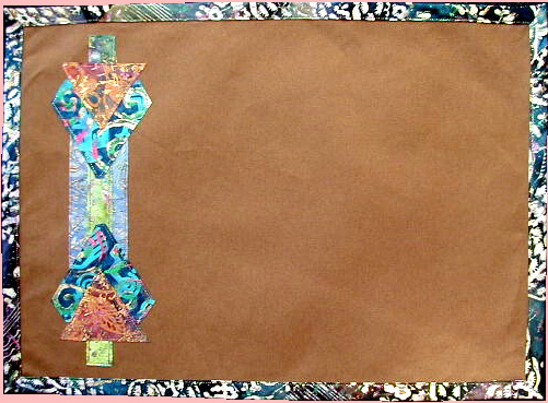 Caramel placemat